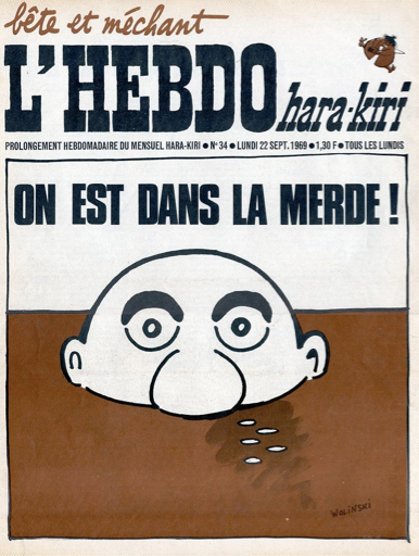 De Hara Kiri à Charlie Hebdo un évangile bref et chaotique L influx